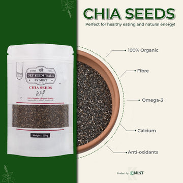 Organic Chia Seeds 250g – Best Price in Pakistan