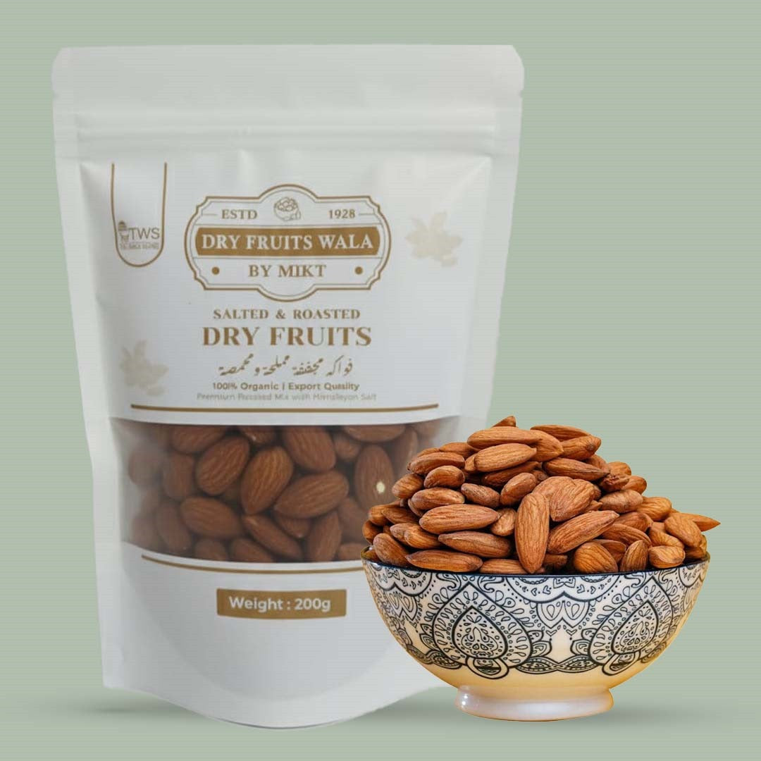 Fresh Roasted & Salted Almonds 200g