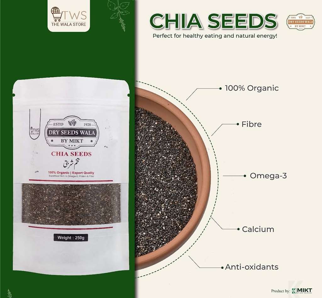 chia seeds in water glass for hydration