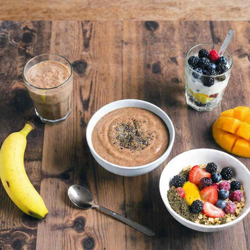 Chia seed breakfast smoothie for weight loss