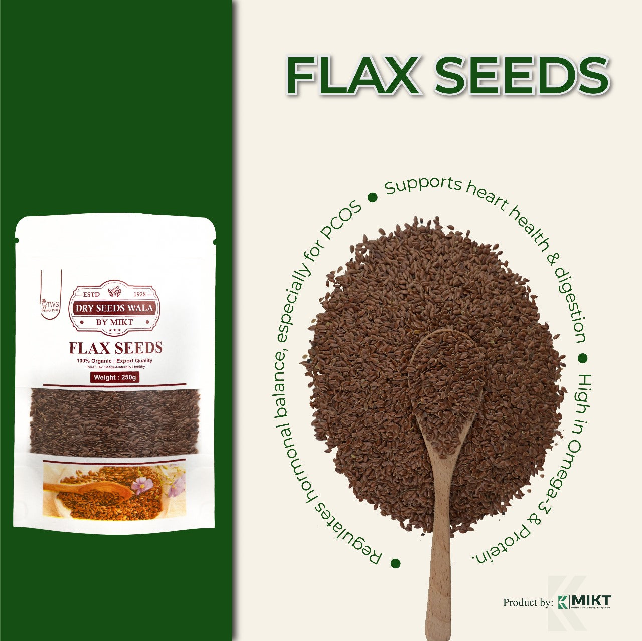 FLAX SEEDS
